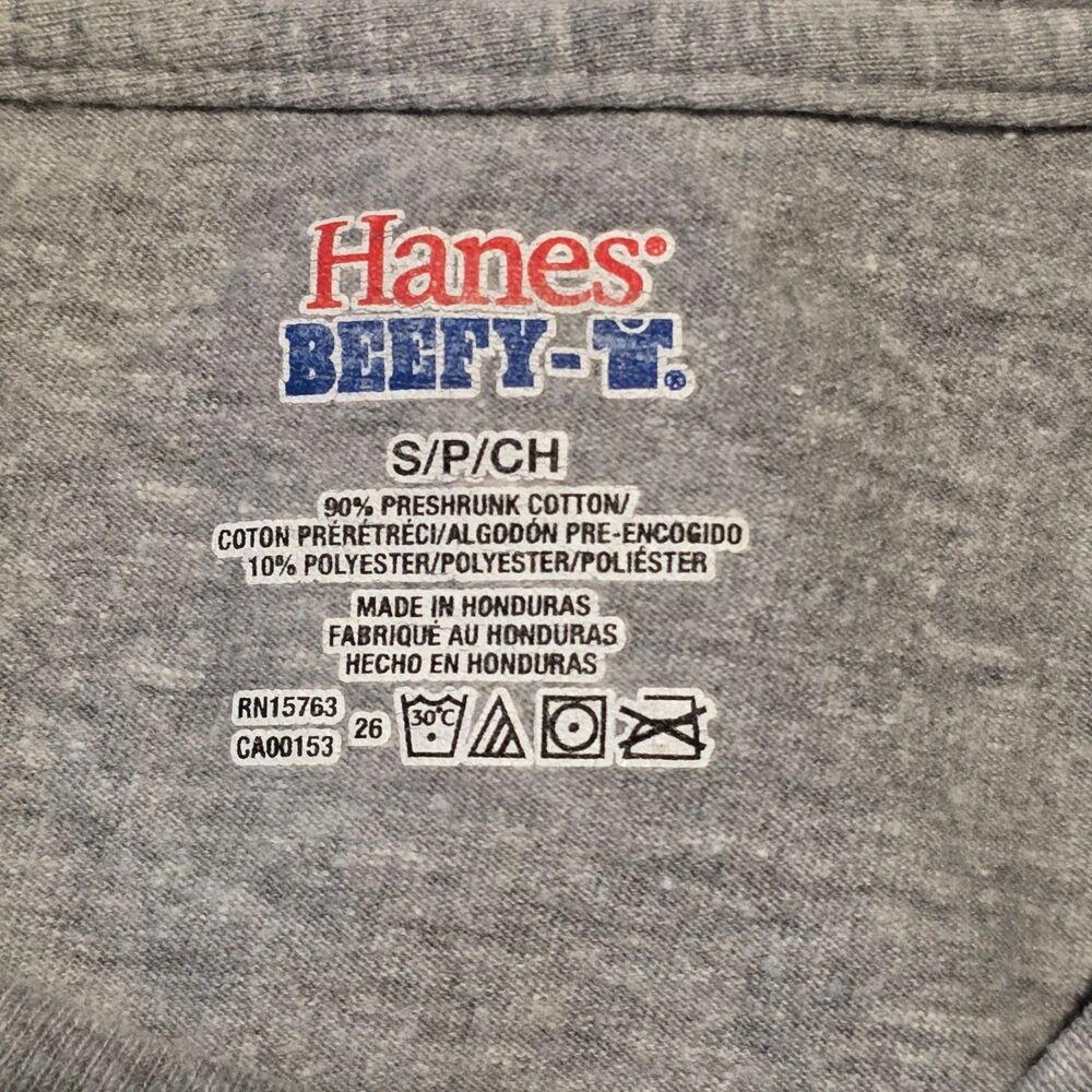 The Salty Dog Cafe Women's Gray Short Sleeve Graphic T-Shirt Size S/P/CH Hanes - Picture 7 of 7